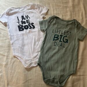 Unisex Baby Bodysuits - Never Worn